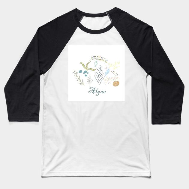 Algae Baseball T-Shirt by Creative Meadows